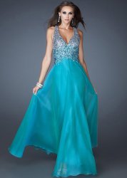 Charming Peacock Long Sheath Ball Gowns Online Sale